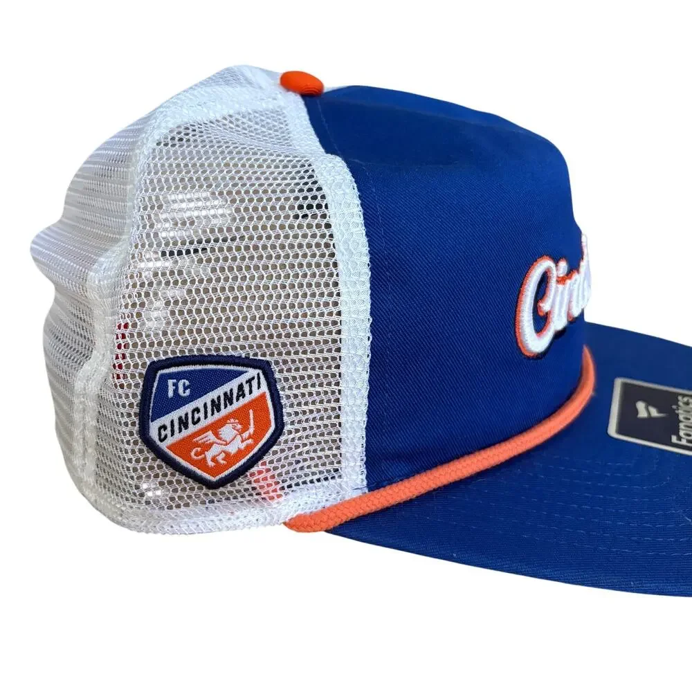NEW Cincinnati FC Fanatics Trucker Mesh SnapBack Hat Cap MLS‎ Soccer Adjustable